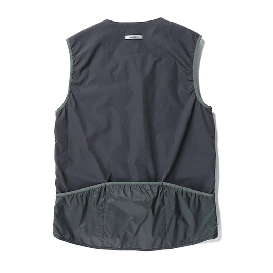 narifuri × TAION  ナリフリ NFTA-02 クルーネックサイクルインナーベスト 014：CHARCOAL S/M ダウンベスト
