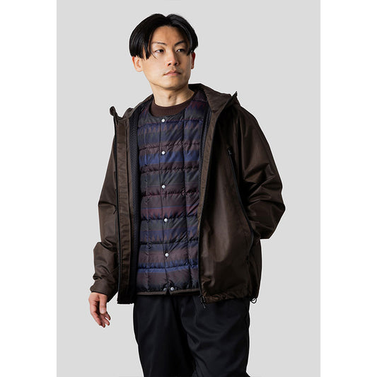 narifuri × TAION サイドポケットインナーダウンベスト NFTA-09 D.BROWN Mサイズ